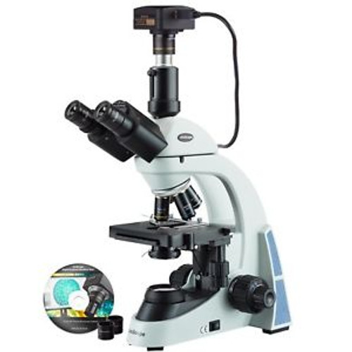 Amscope 40X-2000X Led Biological Trinocular Compound Microscope With 16Mp Usb3.0