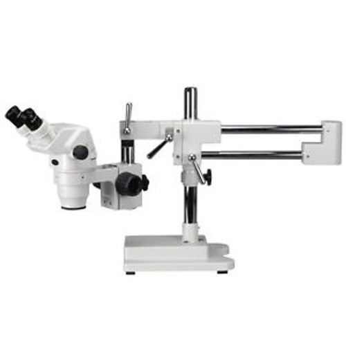 Amscope 2X-90X Professional Boom Stereo Microscope W/ Focusable Eyepieces