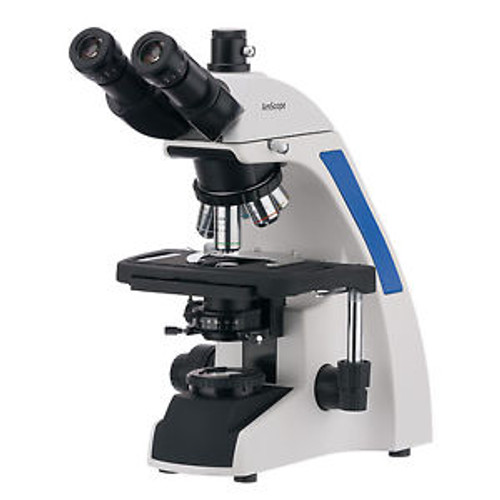 Amscope 40X-2500X Plan Infinity Kohler Laboratory Trinocular Compound Microscope