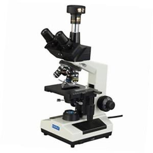 40X-2500X Brighter Darkfield Led Trinocular Compound Microscope With 9Mp