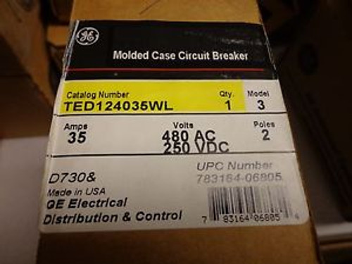 New Ge Ted124035Wl  2P 35A