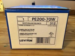 New Leviton Pe200-70W 277Vac 50/60Hz 3000Va Power Extender V1.0