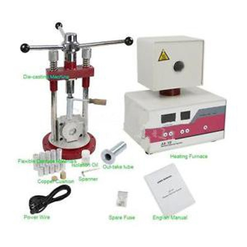 Usa Fda Dental Flexible Denture Machine Dentistry Injection System Lab Equipment