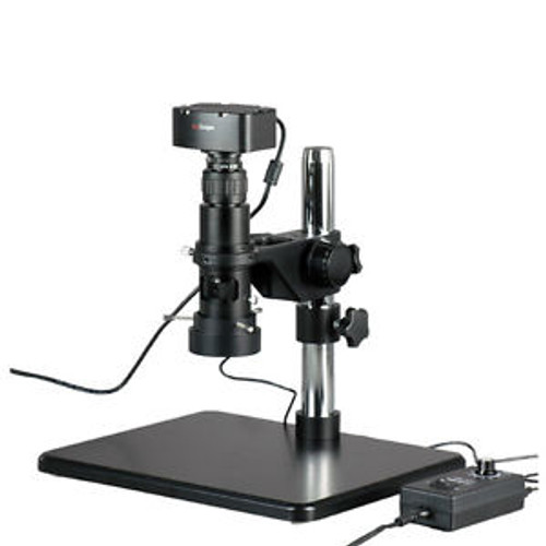 Amscope 11X-80X Zoom Inspection Microscope + 10Mp Camera