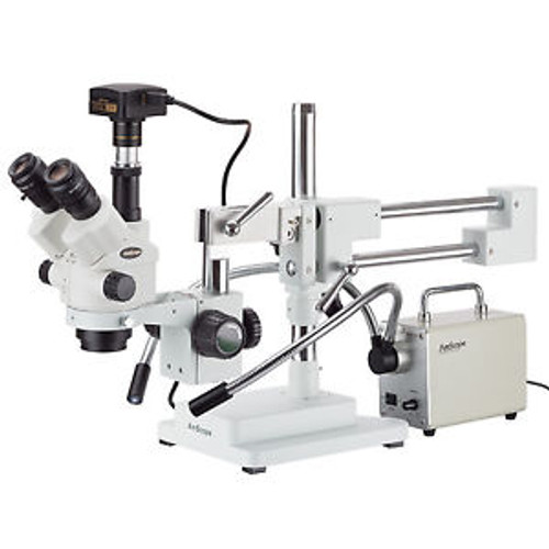 7X-90X Simul-Focal Stereo Zoom Microscope + 30W Led Illuminator + 3Mp Usb3 Camer