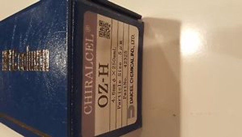 Brand New Chiralcel Oz-H 4.6 Mm X 250 Mm, 5 Um,  Analytical Chiral Column