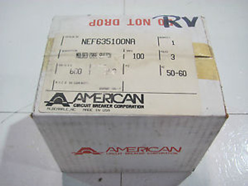 Nef635100Na   New In Box  American / Fpe Federal Pacific