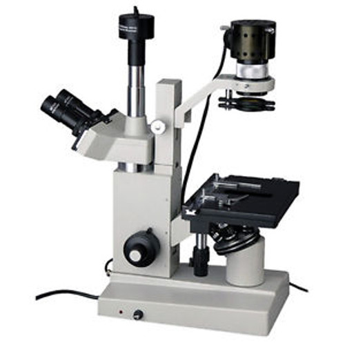Amscope 40X-800X Inverted Tissue Culture Microscope + 5Mp Digital Camera