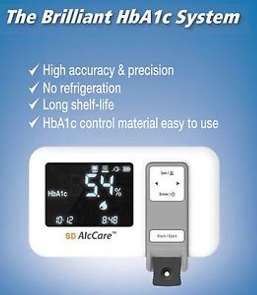 Blood Glucose Monitor Hba1C Analyzer System High Accuracy & Precision