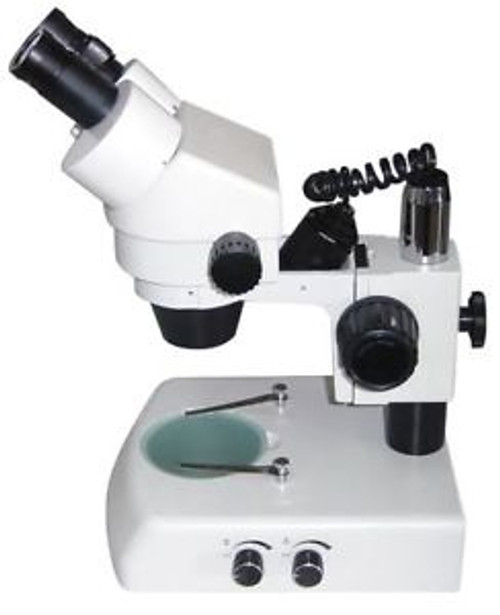 Lab Safety Stereo Zoom Microscope, 0.7X-4.5X Mag - 35Y982