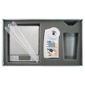 Atago Pocket Refractometer Pal-Bx Acid1 Orange Lemon Saccharimeter Digital New