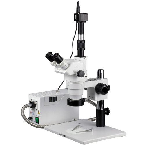 Amscope 2X-225X Stereo Inspection Microscope + 5Mp Digital Camera