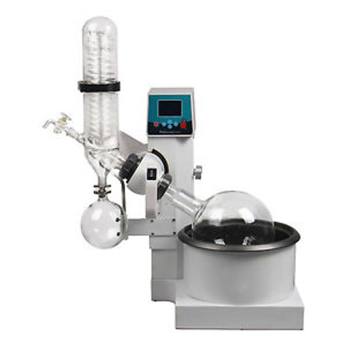 5L Lab Rotary Evaporator 0-150rpm,0-180,Digital Display Motor Lifting