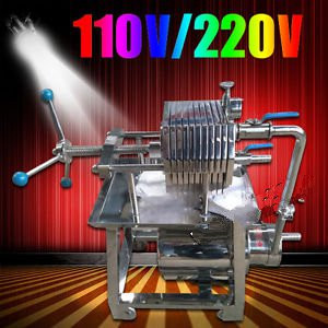 Press Filter Laminated Filter Machine Laboratory Filtration Equipment 110V/220V