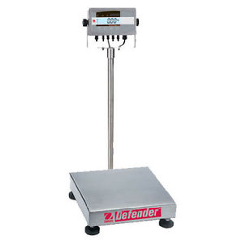 Ohaus D51XW100WL4 Defender 5000 Washdown Bench Scale, Cap. 100kg, Read. 0.01kg