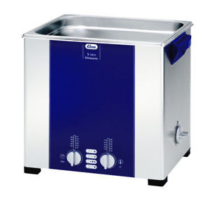 ELMA S120H 3.5 Gal. Heated Ultrasonic Cleaner, 37kHz, 11.8 x 9.4 x 7.9, 1007154