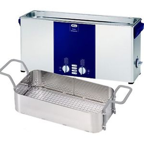 NEW ! Elma S80H 2.5 Gal Ultrasonic Cleaner, Digital+Timer+Heat+Degassing+Basket