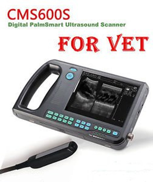 Contec Vet Digital B-Ultrasound Scanner Diagnostic System + Endorectal Probe