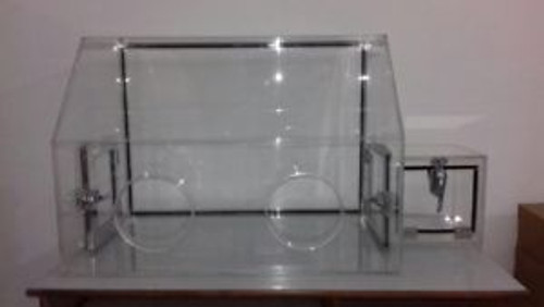 Laboratory Glove Box Nitrogen Glove Box for Lab with Transfer Chamber Acrylic