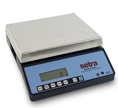 110 LB x 0.002 IWS Setra Quick Count High Resolution Industrial Counting Scale