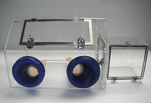 Portable Glove Box System With Airlock Pass-Through For Labs W Nitrogen Port