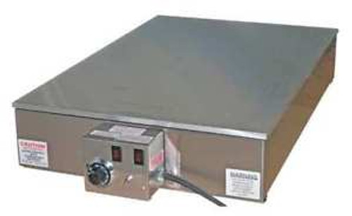 VALAD ELECTRIC HEATING CORP. HP24X24-22.5-1 Hotplate,300 lb.,220V,Aluminum
