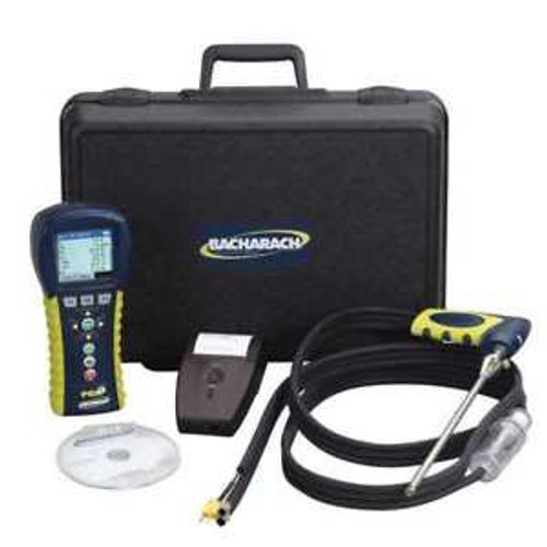 BACHARACH 24-8450 Combustion Analyzer Kit, O2, CO, SO2