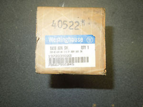 Westinghouse 1A1B Auxiliary Switch For Nc 2 & 3 Pole 480V