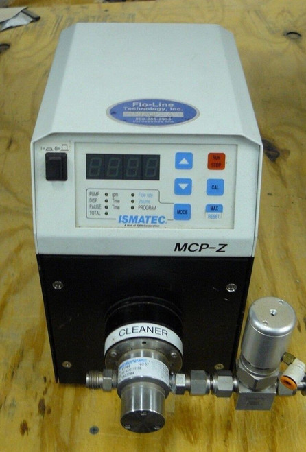 ISMATEC ISM405A PROGRAMMABLE DIGITAL DRIVE WITH MICROPUMP GJ-N25.FF1SBP4 PUMP