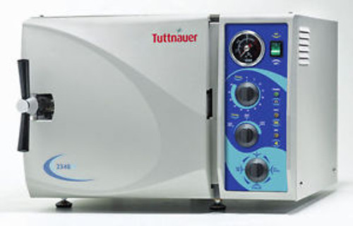 Tuttnauer 2340M Manual Autoclave Sterilizer Medical Dental Health 9 Chamber FDA