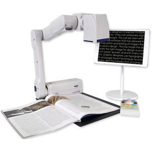 Hims E-bot Pro - Portable Read, Write and Distance Video Magnifiers with OCR