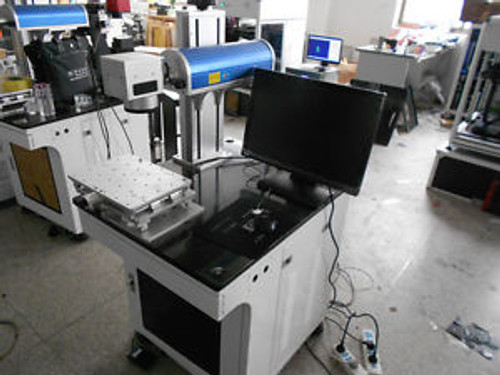 20W Fiber Laser Marking  Maker Metal & Stainless Steel Engraving+ Software+PC