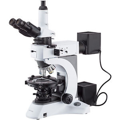 Amscope Pz620T 50X-1000X Advanced Upright Polarized-Light Microscope