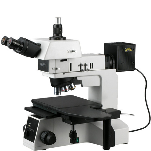 Amscope 50X-1250X Polarizing Darkfield Metallographic Metallurgical Microscope