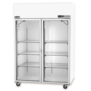Glass Door Refrigerator Double Door  OD: 55W x 35.5D x 79.625H  ID: 51W x...