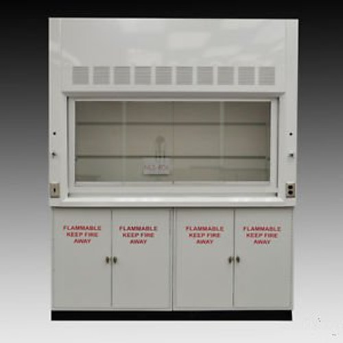 ~ NEW 6 NEW Chemical Laboratory Fume Hood w/ Flammable Cabinets extraction Lab