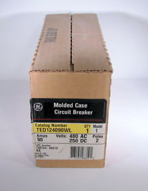 Ted124090     New In Box - Ge General Electric Circuit Breaker -