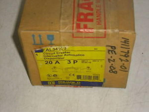 Sealed Square D Circuit Breaker Fal34020