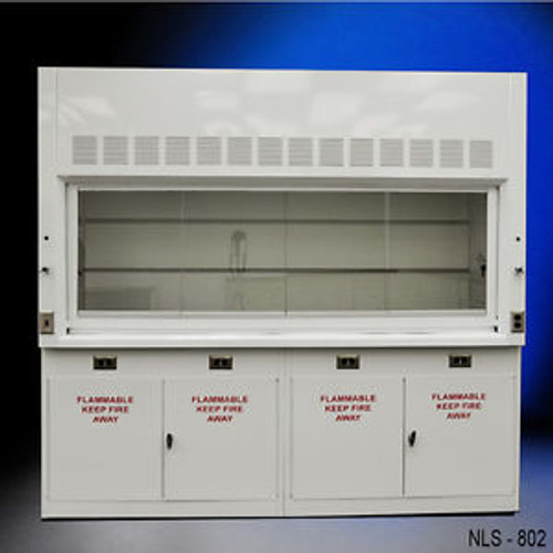 ~LAB EQUIPMENT - NEW 8 Laboratory Chemical Fume Hood with Flammable cabinets