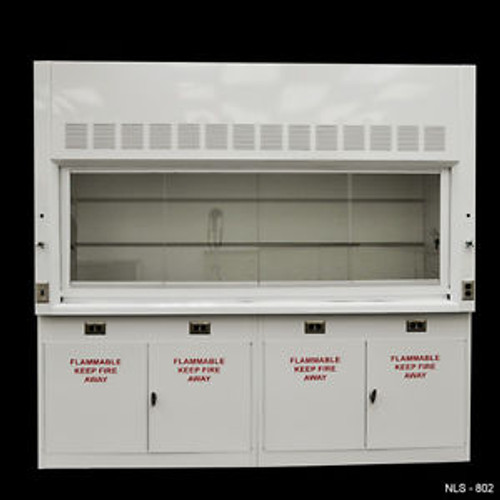 8 Laboratory Chemical Fume Hood with Flammable cabinets