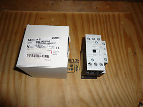Moeller Contactor 110V50Hz/120V60Hz Cat# Dilm32-10 New 15Kw/400V Ac Operated