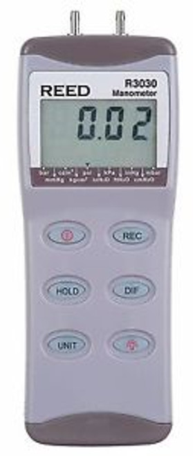 Reed Instruments R3030 Portable Digital Manometer  0-30psi