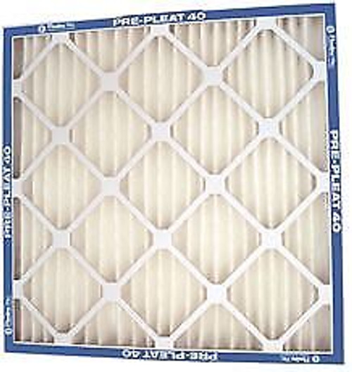 Flanders Merv 13 Pre-Pleat 40 M13 Air Filter Synthetic 24X24X2 In. 12 Per Ca