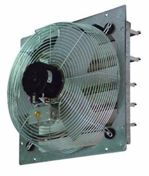 corporation ce10-ds direct drive exhaust fan shutter mounted single phase