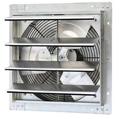 16V Wall-Mounted Variable Speed Shutter Exhaust Fan 16 with automatic Shutters