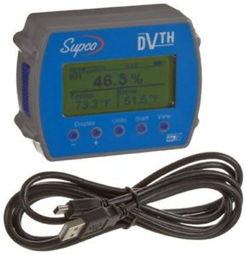 Supco DVTH Data View Temperature and Humidity Data Logger with Display 4 Lengt