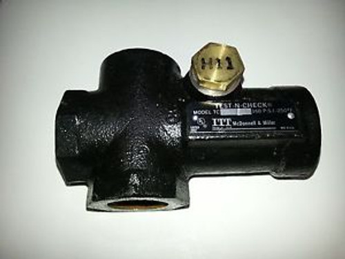 McDonnell & Miller 1 Test-N-Check Valve