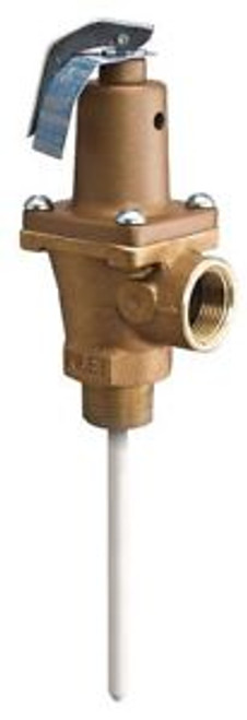 Watts 6-1/4H Temperature and Pressure Relief Valve 1808000 BtuH 125 psi 4