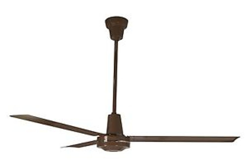 Leading Edge 56011 56-Inch High Performance Ceiling Fan 27500 CFM Brown/New