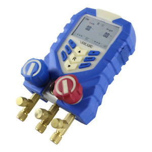 Refrigerant electronic snow pressure table LCD refrigerant tables 10-90% RH